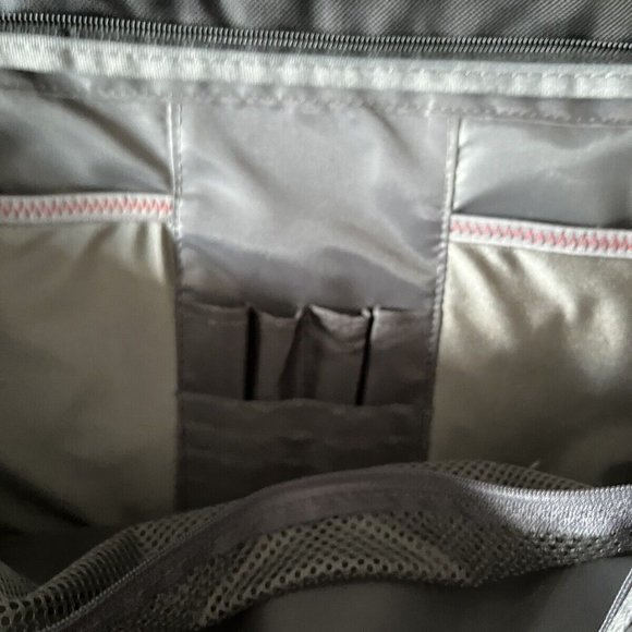 Dell Nylon Computer Laptop Briefcase Shoulder Bag Black Multi-Pocket/Fea… - Picture 3 of 7